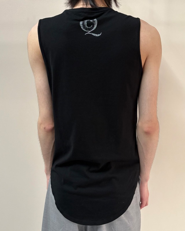 【ALEXANDER McQUEEN】dandelion skull tank top