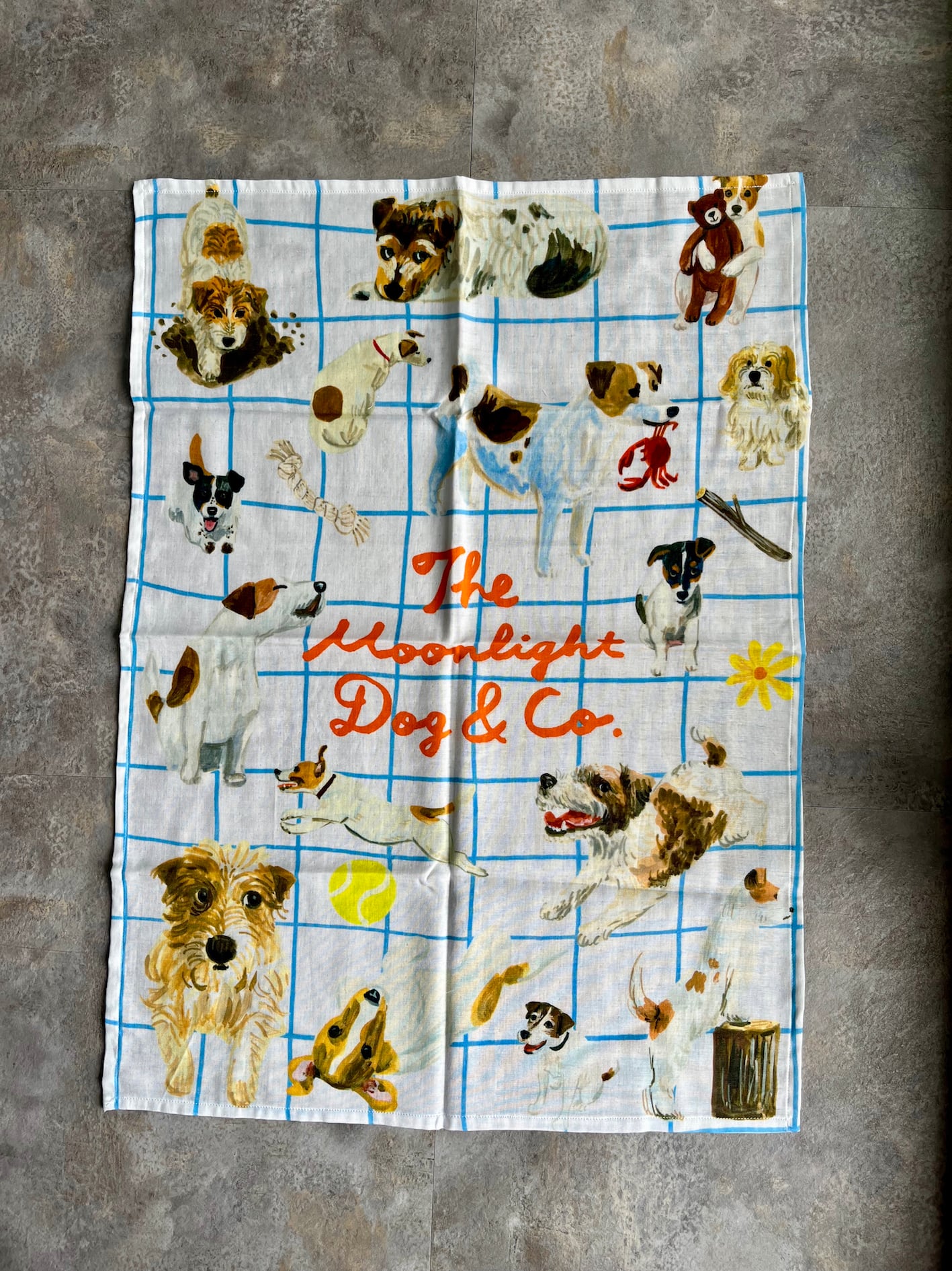 15 JACK RUSSELLS ガーゼブランケット