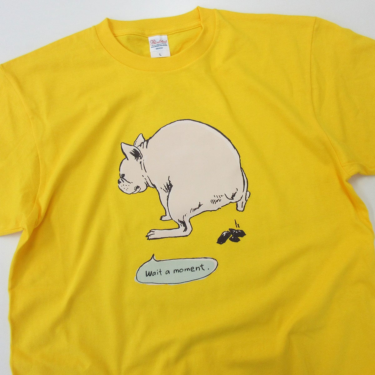 うんち フレブル Tシャツ dog09a フレンチブルドッグ 夏 癒しポーズ