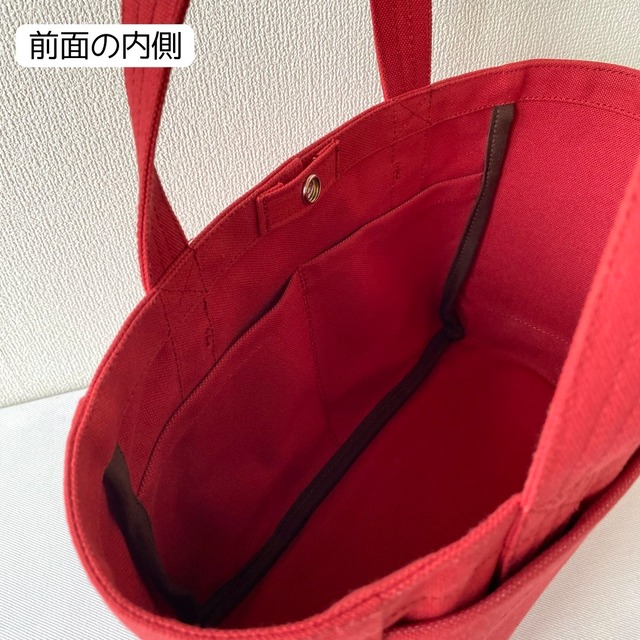 【全9色】「軽いボックストート」小サイズ／倉敷帆布 8号帆布【受注制作】