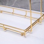 コスメ収納 メイク収納 化粧品 コスメ スキンケア 香水 収納 化粧品棚 メイクアップオーガナイザー 化粧品 ホルダー バスルーム コーナー 棚 カウンタートップ  白 黒 バスルーム