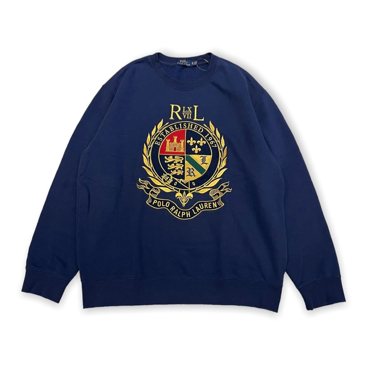 Ralph Lauren(ラルフローレン) Crest Embroidery Sweatshirt クレスト 