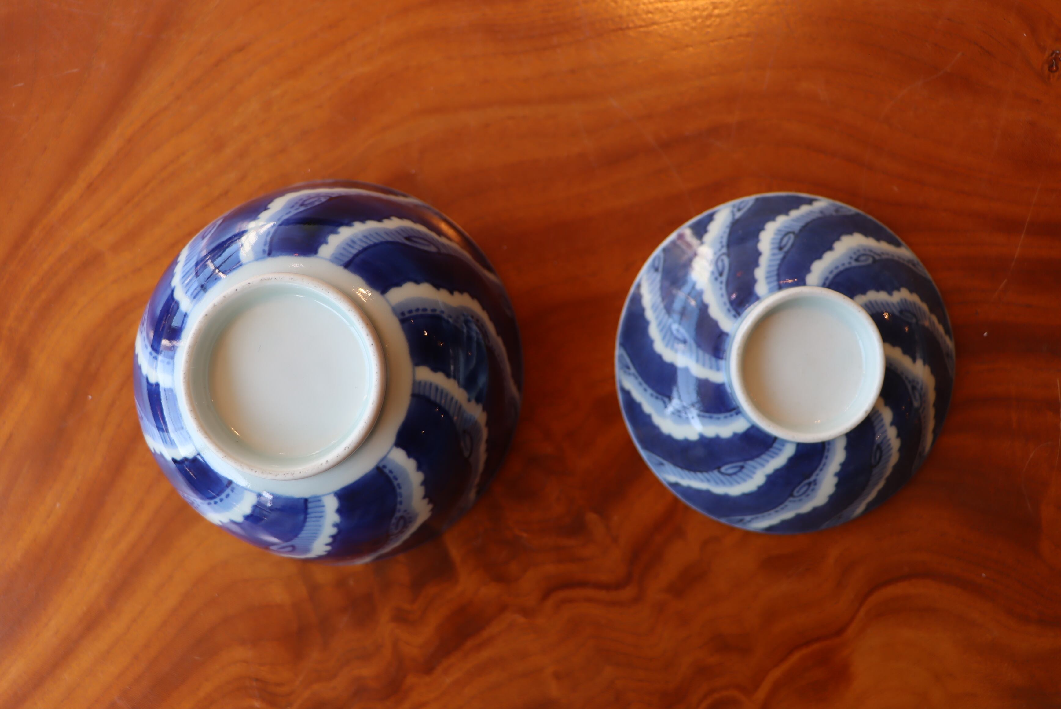 蓋茶碗 伊万里焼 染付 | (有)新原美術