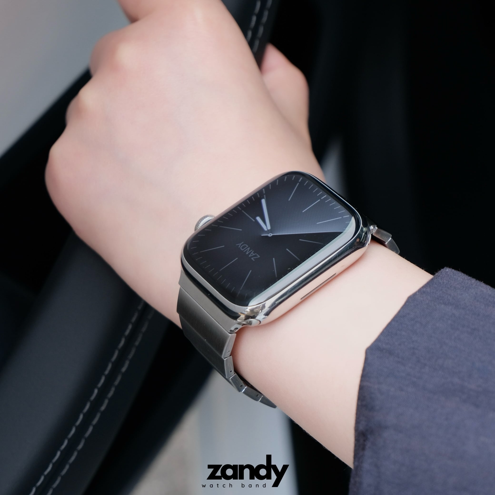 エフォートレスブレスバンド】B065 アップルウォッチバンド