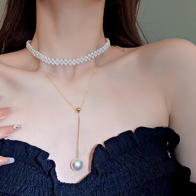 Pearl × Gold Necklace KRE1967