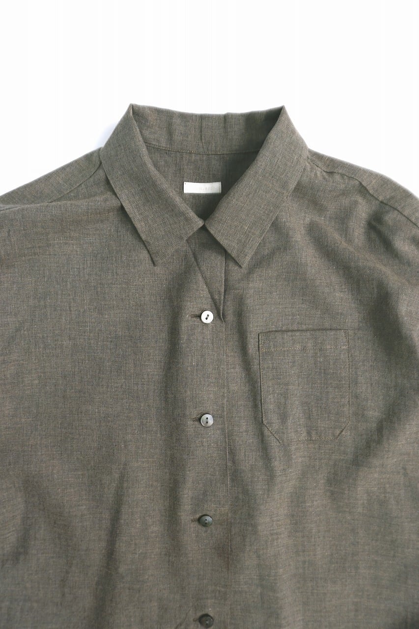 OG Co. Li. Chambray Open Collar Shirt