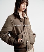 SLIGHT VOGUE Pilot Collar Bomber Jacket