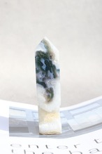 モスアゲート タワー| Moss Agate ◇ 天然石・鉱物・パワーストーン・インテリア | st00267