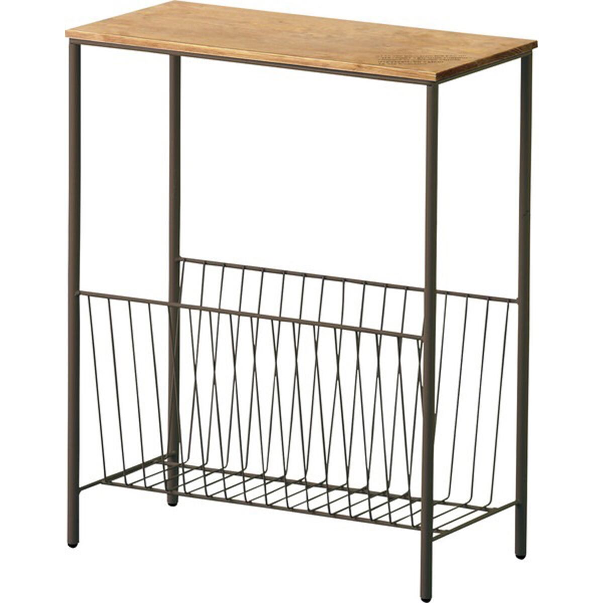 サイドテーブル 収納 雑誌 サイドラック シェルフ リビング トイレ ベッドサイド インテリア おしゃれ