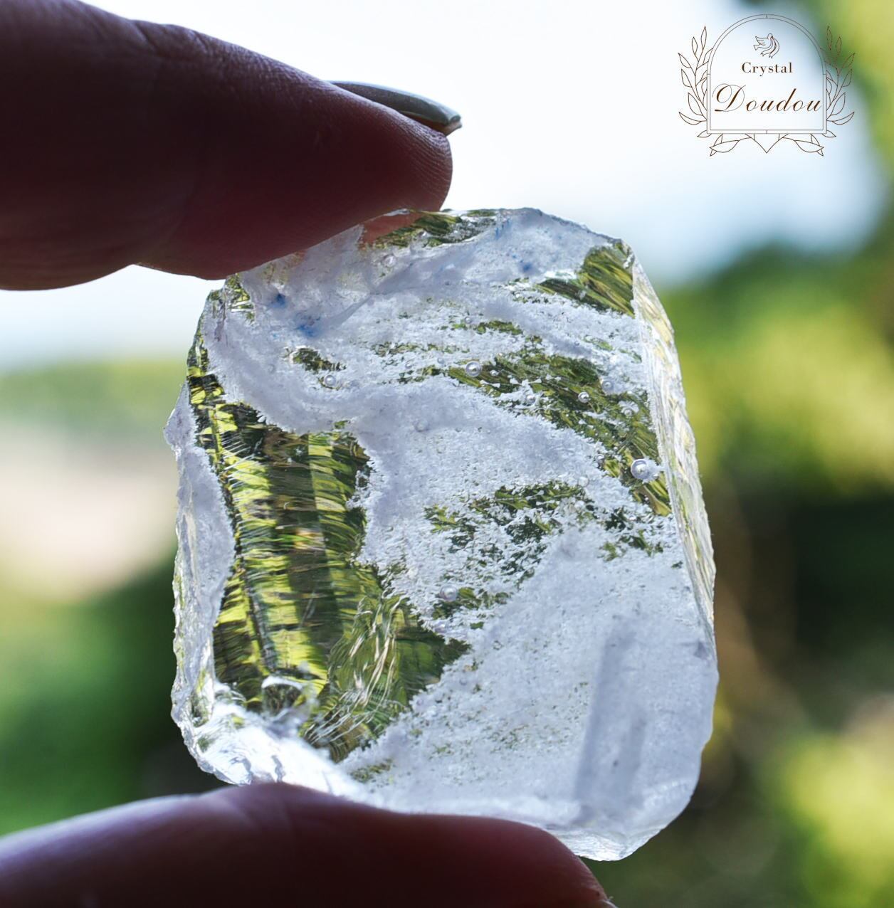 アンダラクリスタル クリア×エンジェルオーラ〔sa3735〕 | Crystal