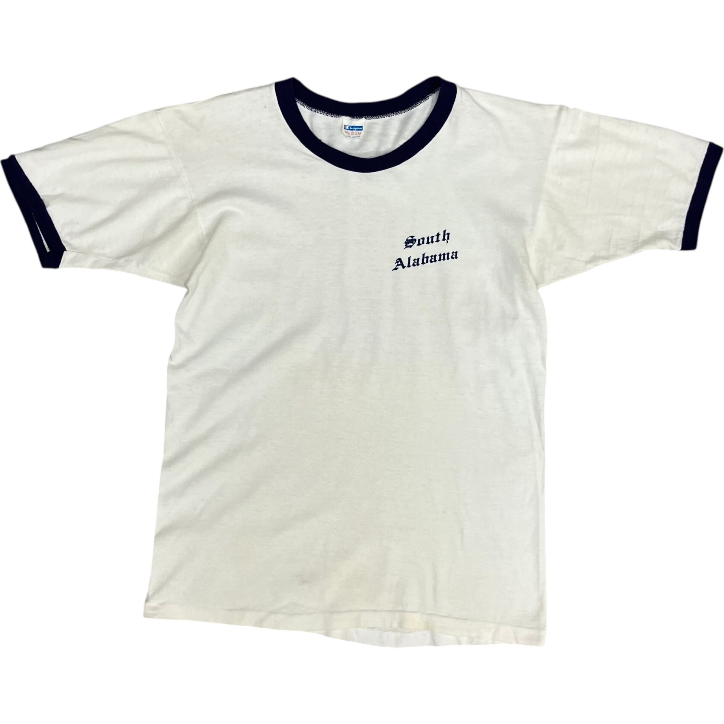 《M》champion 70s vintage バータグ リンガーTee オールドイングリッシュ No.2351