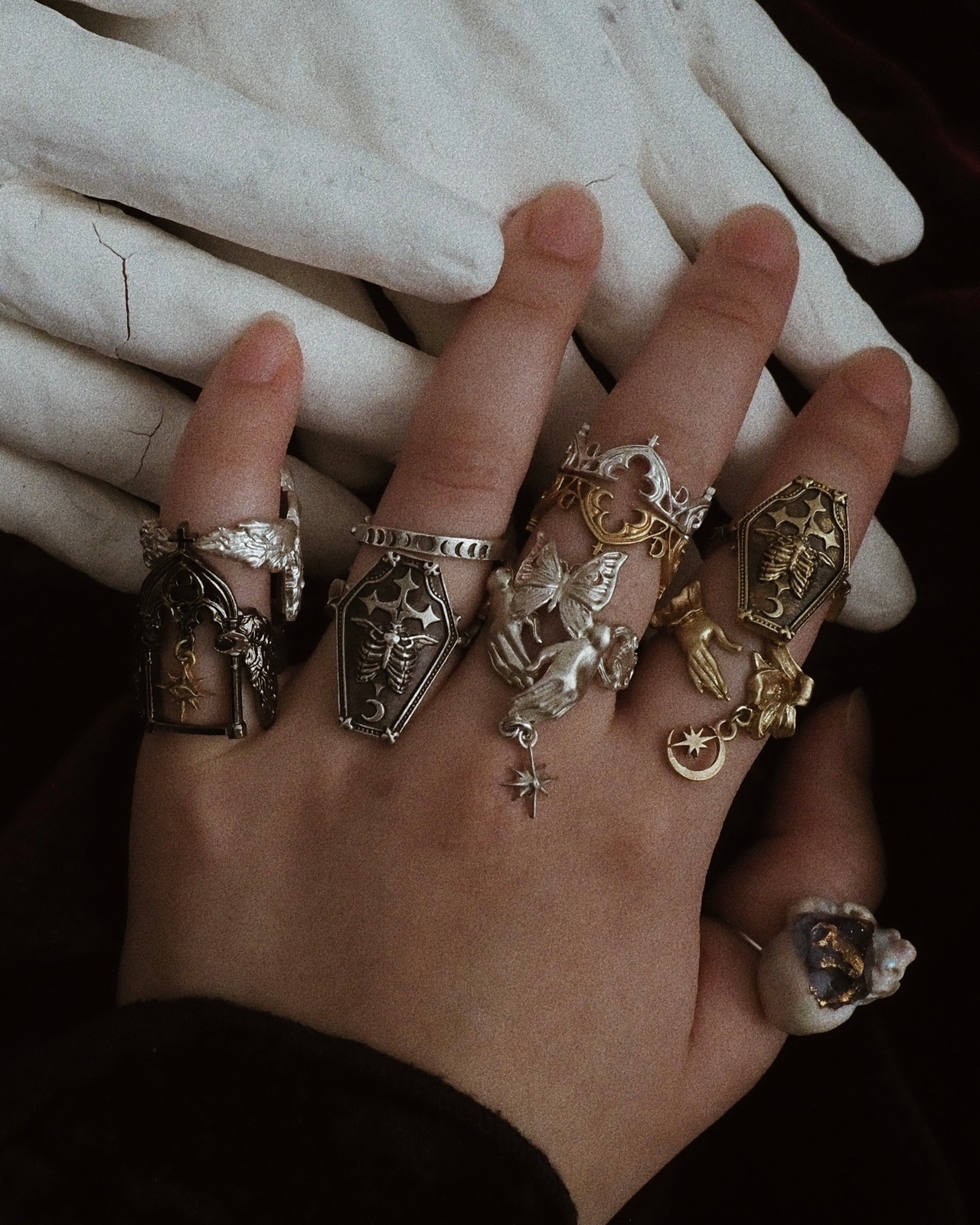 白百合のリング　シルバー