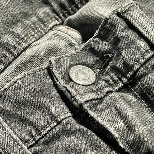 【W33 L30】 usa levi's 先染ブラック リーバイス 559 詳細写真6
