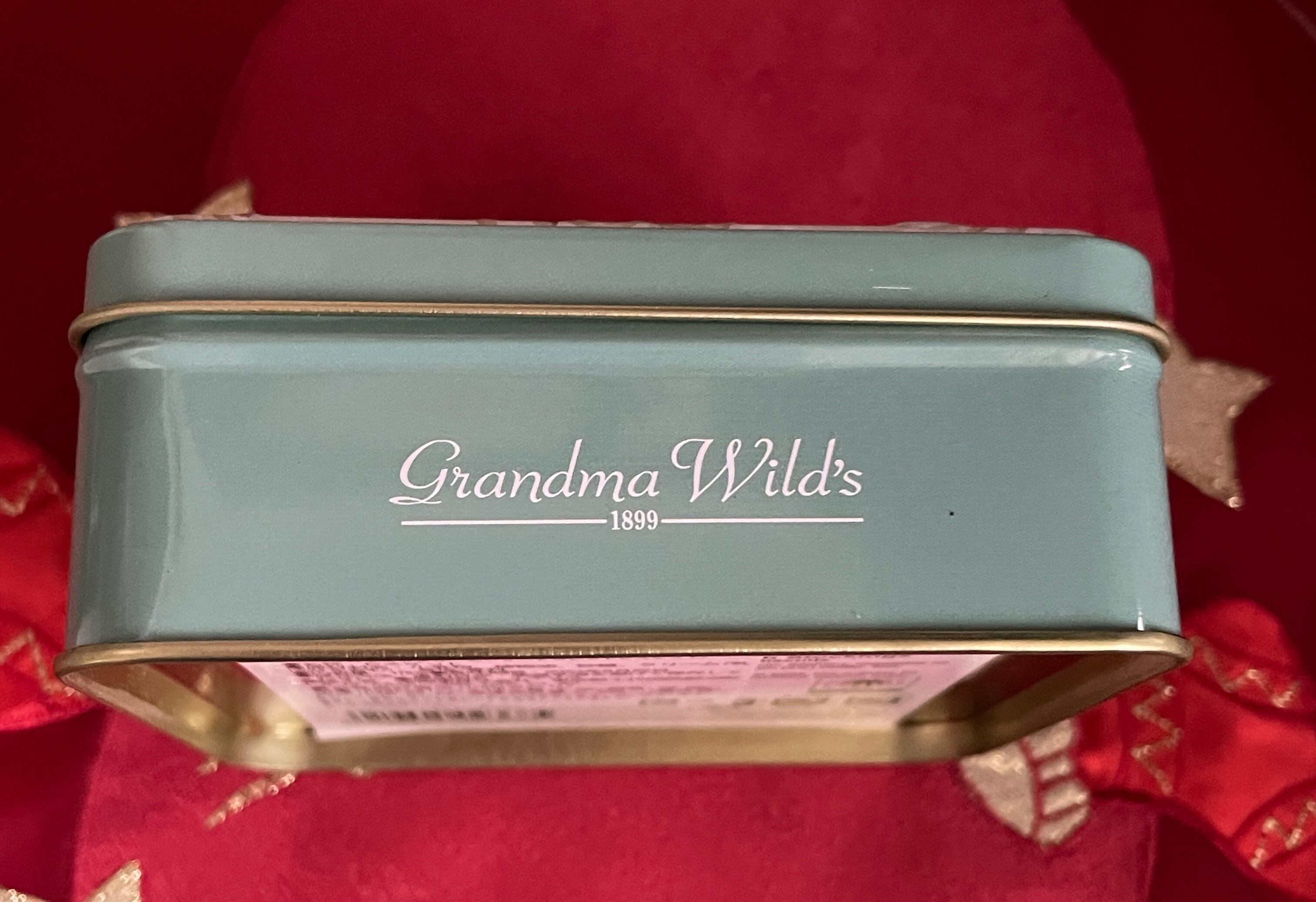 ◆2022クリスマス◆『グランマワイルズ』【Grandma Wilds】森の中のクリスマス缶 イギリス製