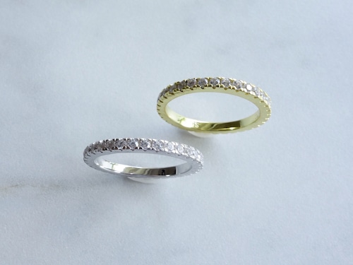 eternity ring/gold,silver
