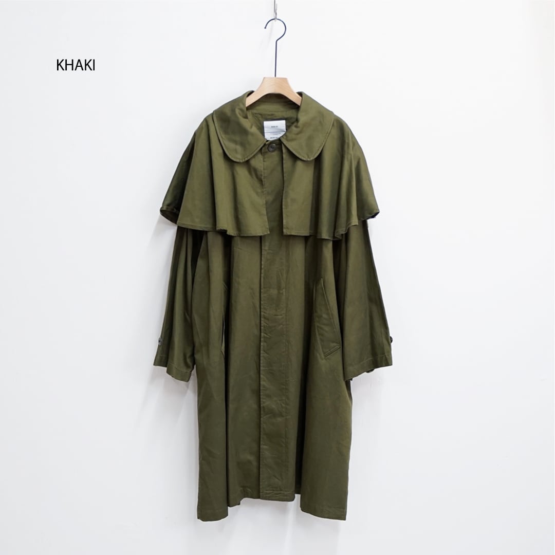 「お値下げ中‼️KHA:KI / カーキ」WIDE FROCK COAT