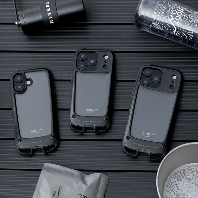 ROOT CO ルート コー iPhone17専用ケース グラビティ ショックレジストケース + ホールド  ROOT CO. GRAVITY Shock Resist Case +Hold. for iPhone17 GSH-438844
