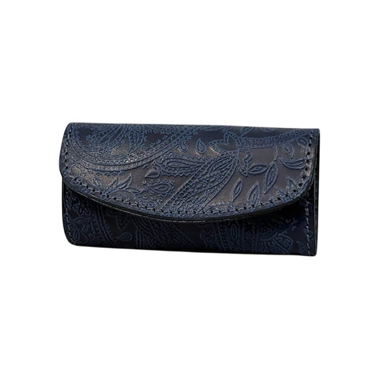 【keykey 様】専用・青12g × 30個【リクエスト特割特価】 Re-ACT / Indigo Paisley Key Case - 藍染レザー(ペイズリー) キー