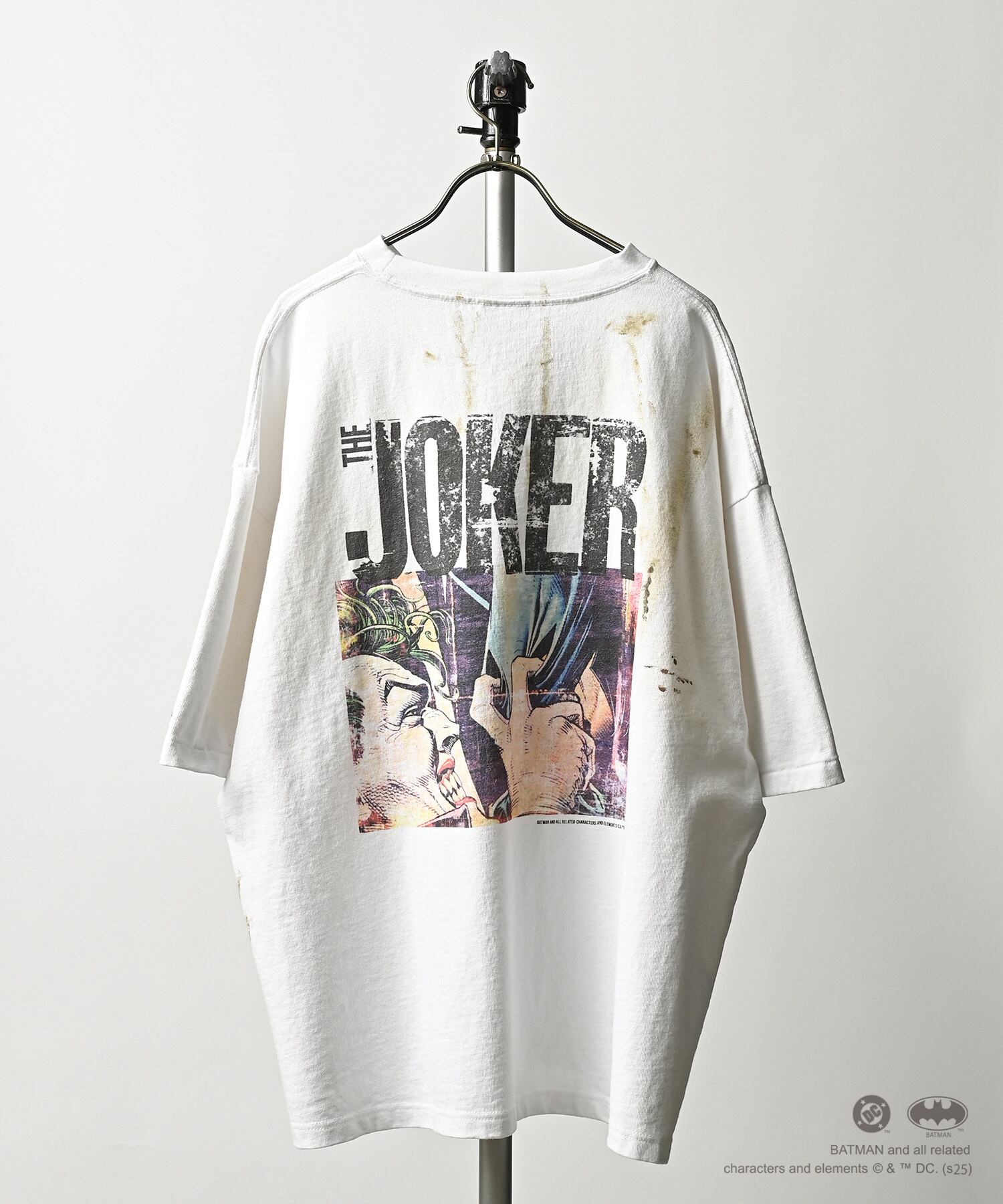 ADAMPATEK アダムパテック バットマンシリーズ コラボ 半袖 Tシャツ