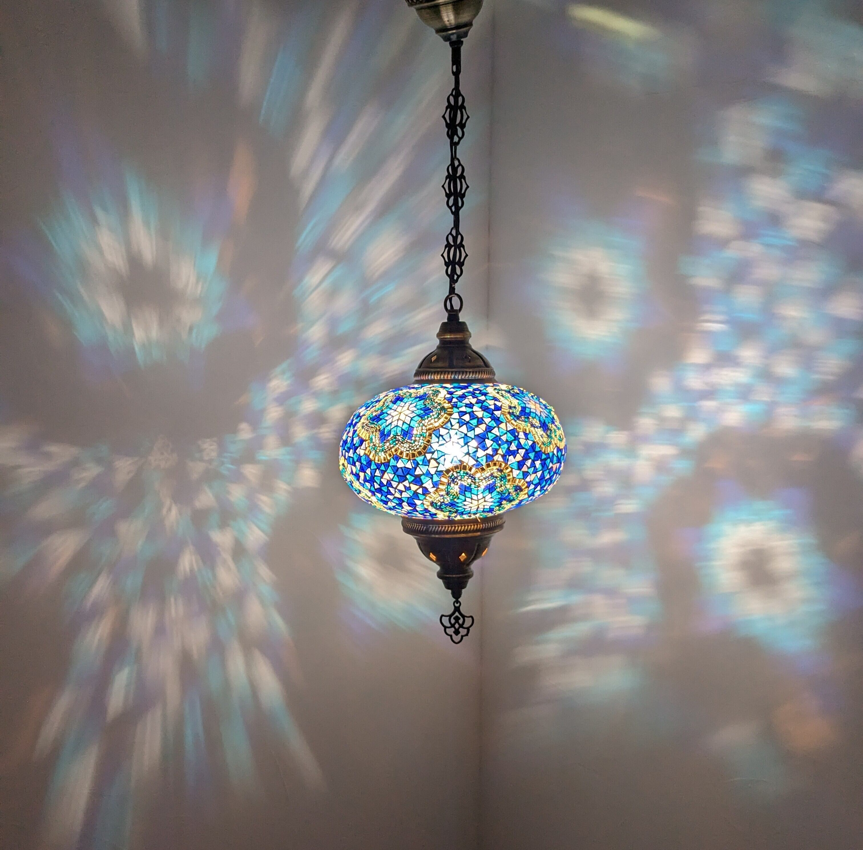 ☆NEW☆トルコ製 モザイクランプ(ペンダントタイプ) | HAYAT TURKISH STYLE