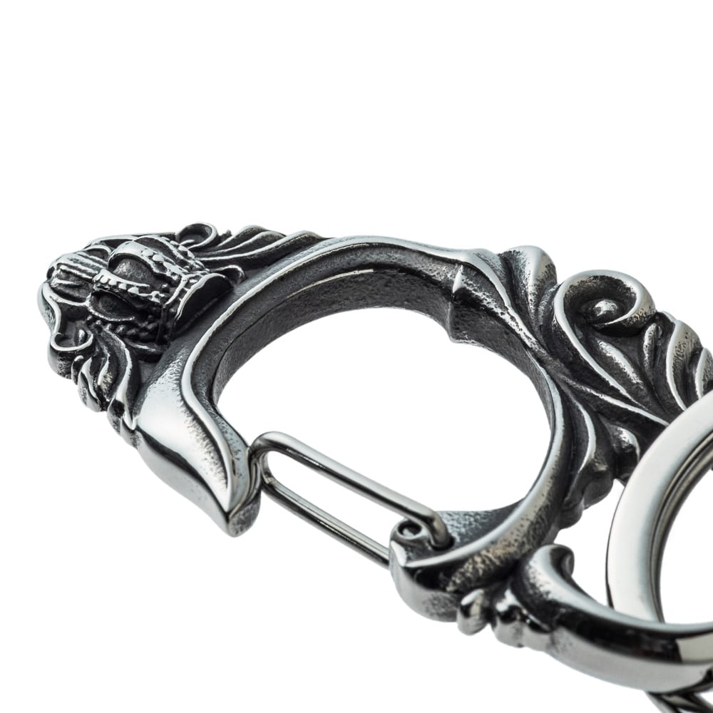 クラウンカラビナキーホルダー AKK0007 Crown carabiner keyholder