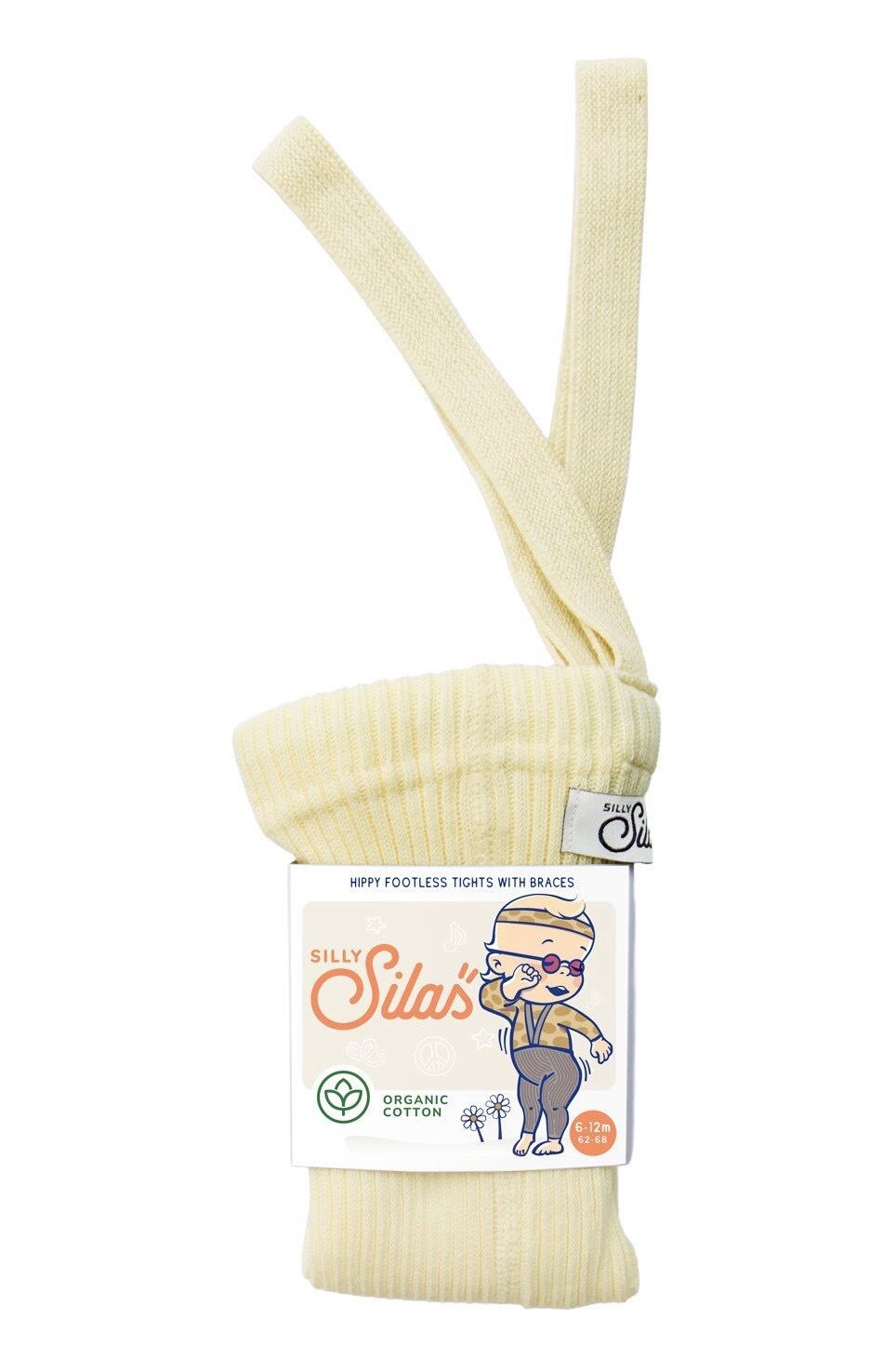 SILLY Silas Hippy Footless Collection_Lemon Icing
