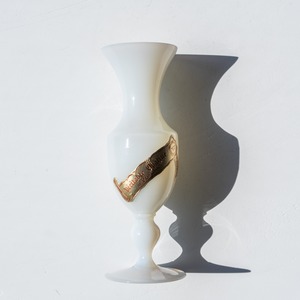 Milky White Vase