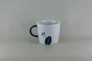 リーフシリーズ　マグカップ（藍）