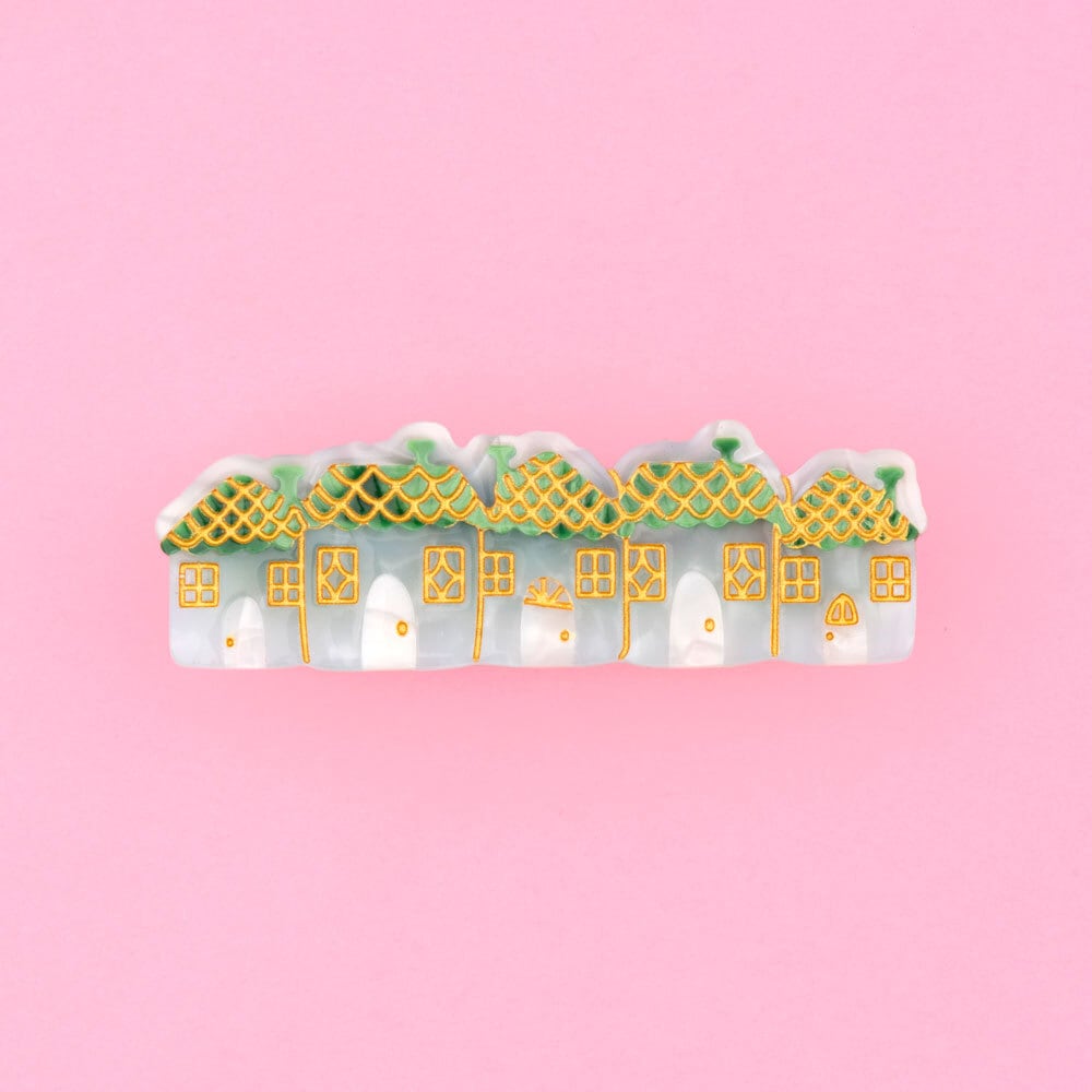 【Coucou Suzette】SNOWY TOWN HAIR CLIP