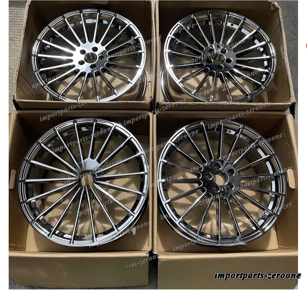22インチ HM スタイル クローム フルホイール BMW X5 E70 F15 X6 E71