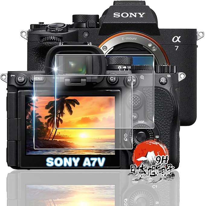 用 SONY A7 V 保護フィルム 2枚 【国産旭硝子素材】 用 ソニー A7 V