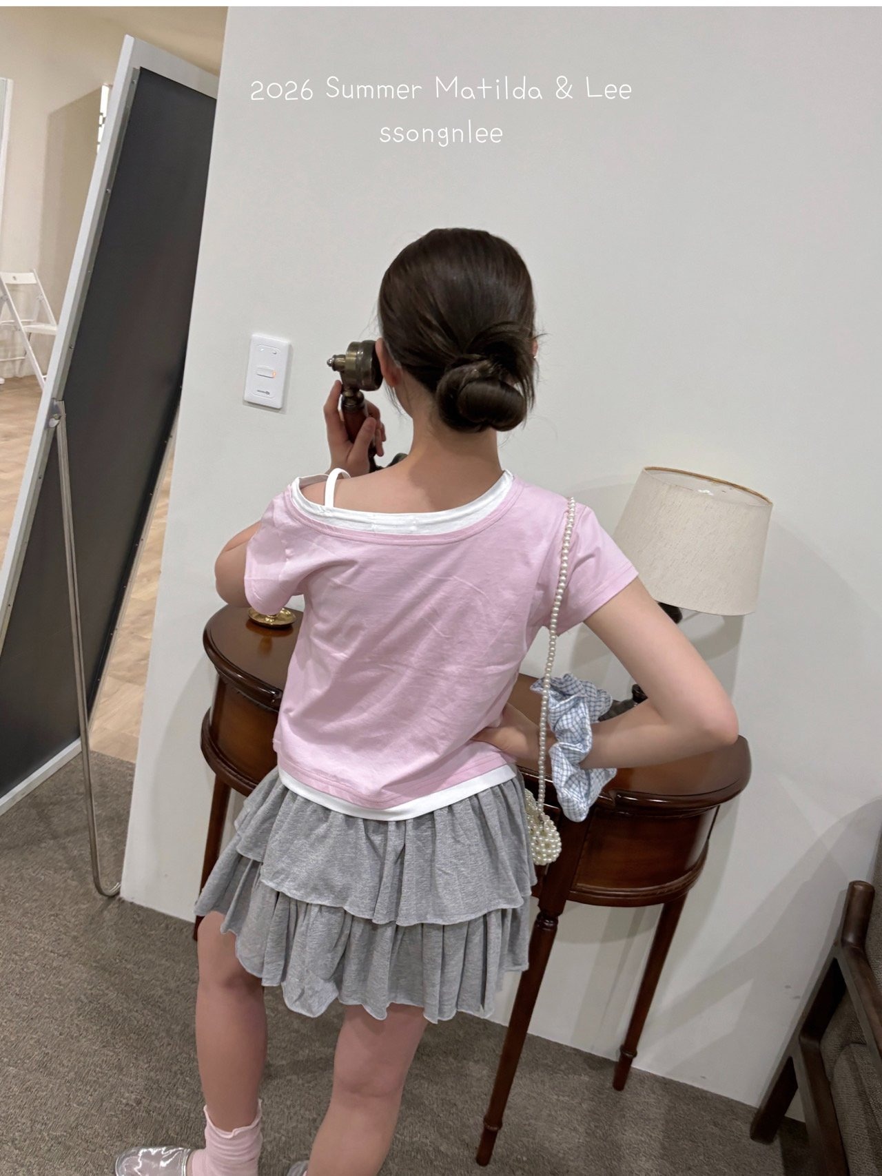 [Matilda&Lee] Day ruffle skirt / [마틸다앤리] 데이러플치마