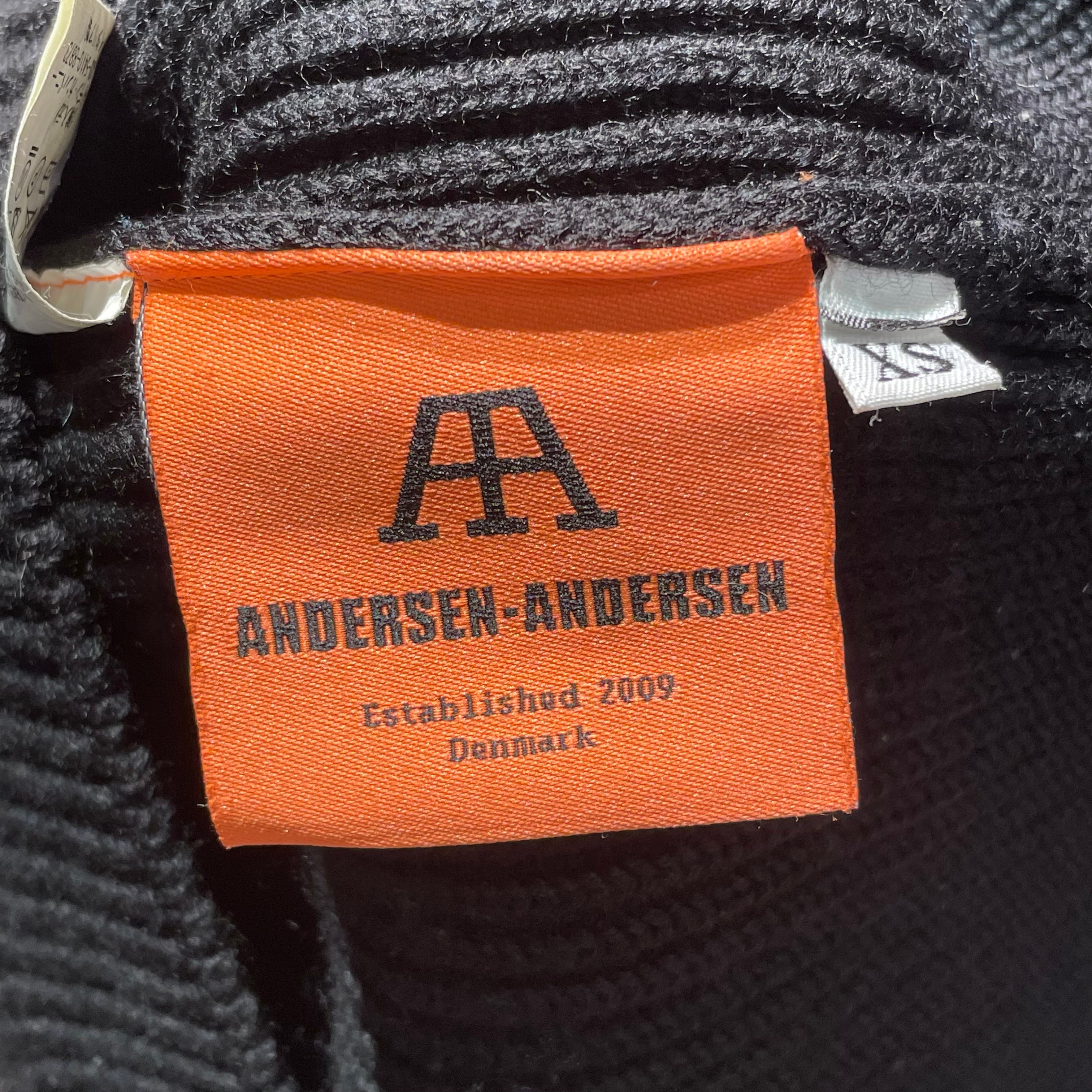 ANDERSEN-ANDERSEN アンデルセンアンデルセン リブ編みプル ANDERSEN-ANDERSEN アンデルセンアンデルセン リブ編みプル