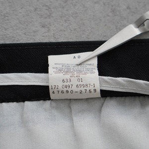 90s Levi's ACTION SLACKS BLACK [W35.5L31相当] 古着