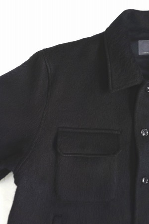 Angora Shaggy Shirt Jacket