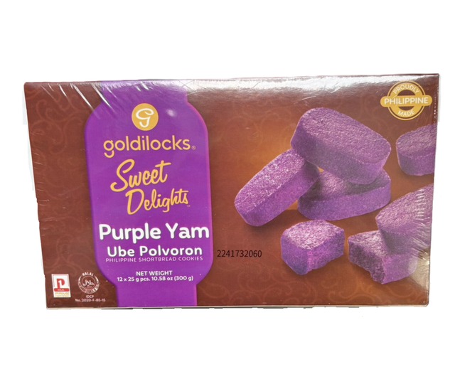 goldilocks POLVORON UBE 300g　【ゴルディロックス ポルボロン ウベ】