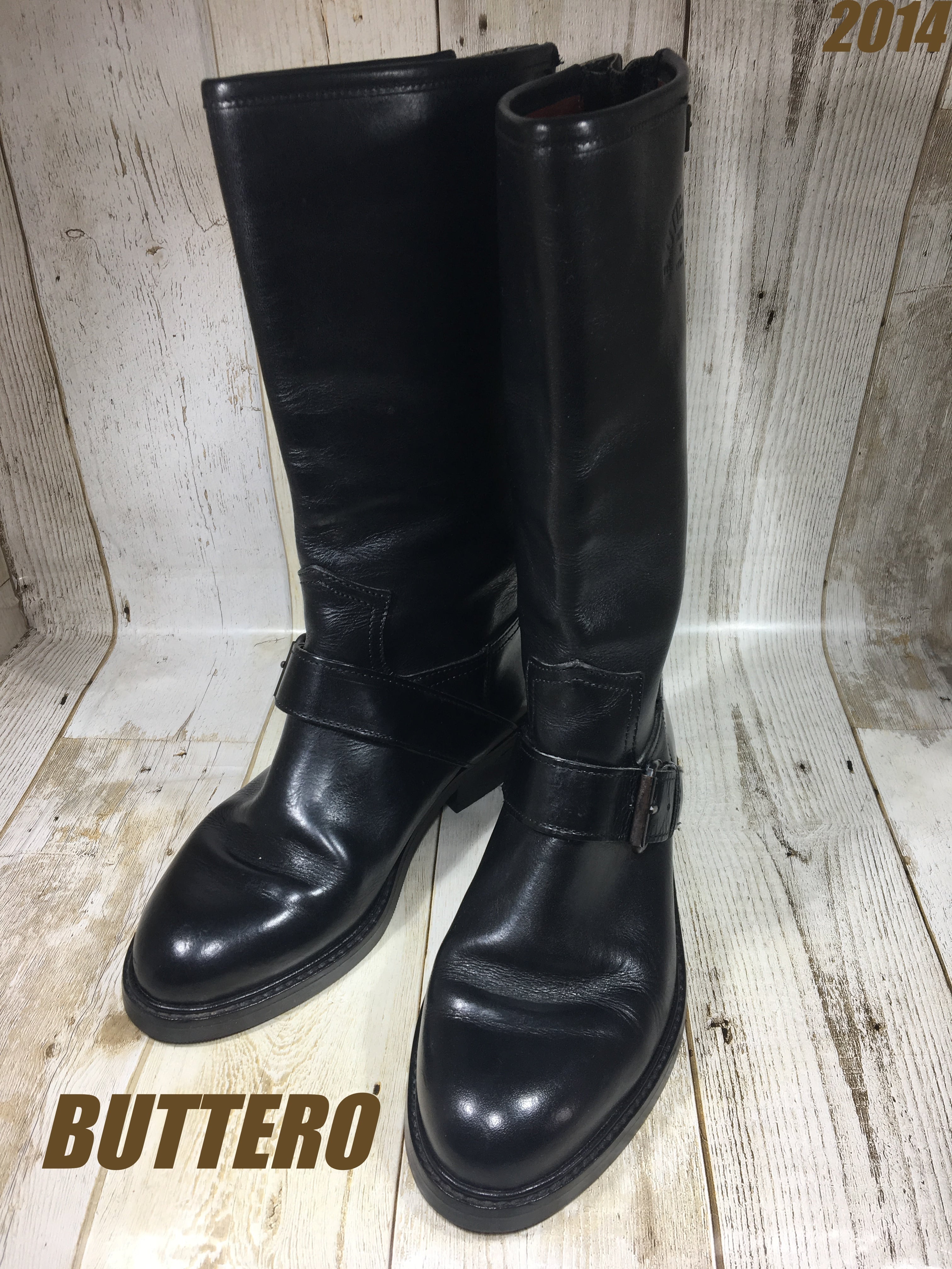BUTTERO ブッテロ エンジニア ロングブーツ 25-5.5cm | 中古靴・革靴