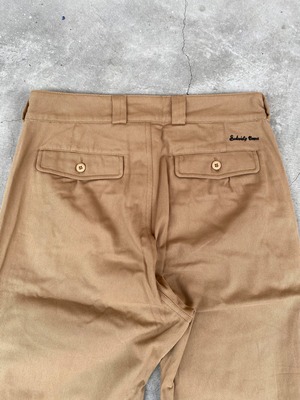 SUBCIETY / TROUSER PANTS / トラウザー / ワークパンツ / タックパンツ / 105-01500