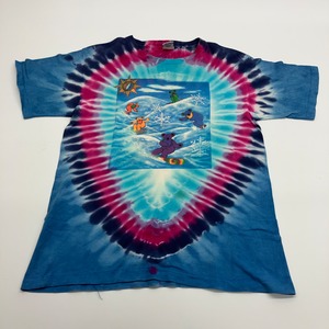 GRATEFUL DEAD TIE-DYE S/S TEE 1990'S OLD L