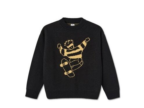 POLAR / SKATE DUDE KNIT SWEATER | youth