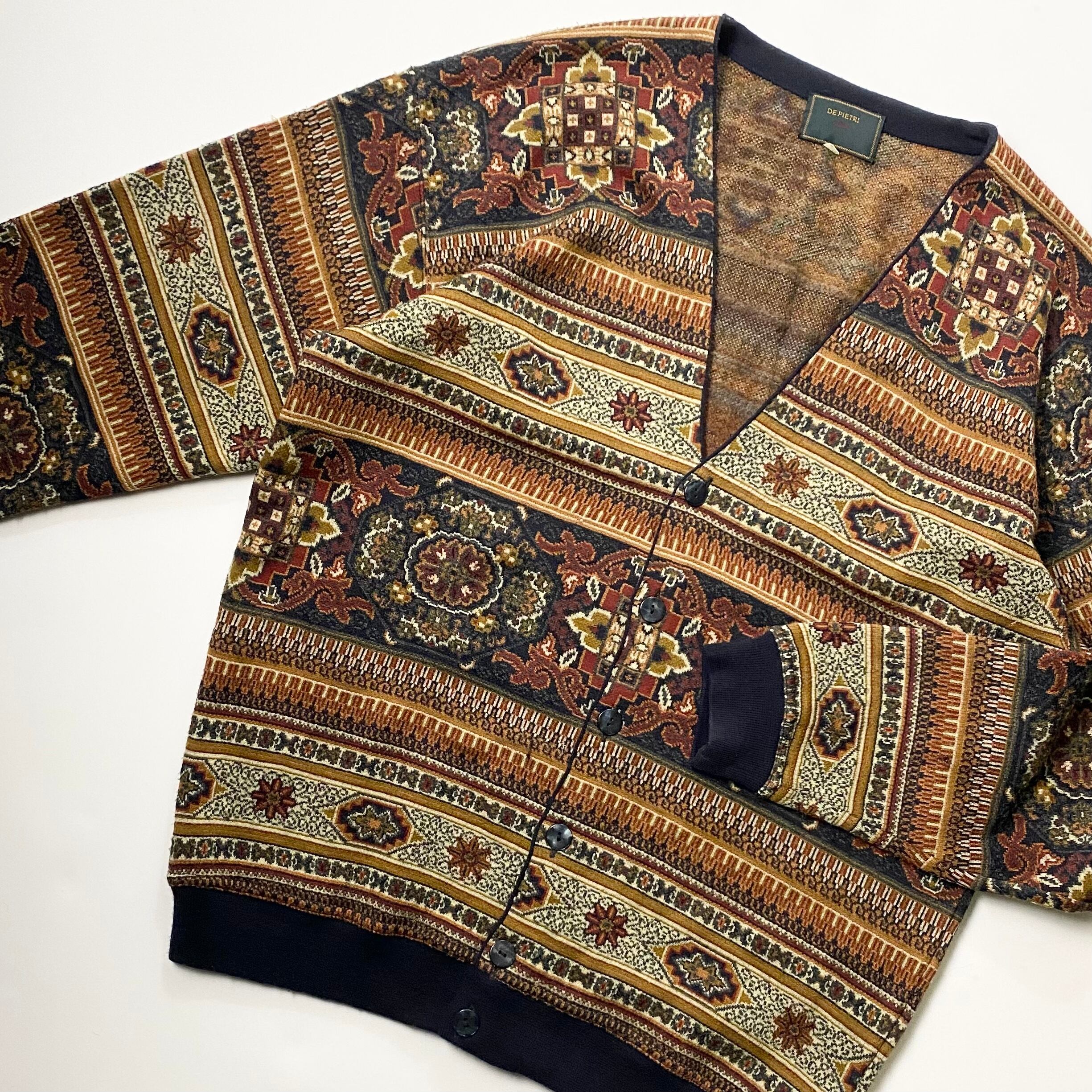 [cawaii] damask pattern knit cardigan