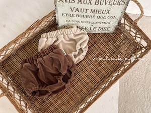 【予約/初回送料無料】valubebe(bebe) / velours bloomer