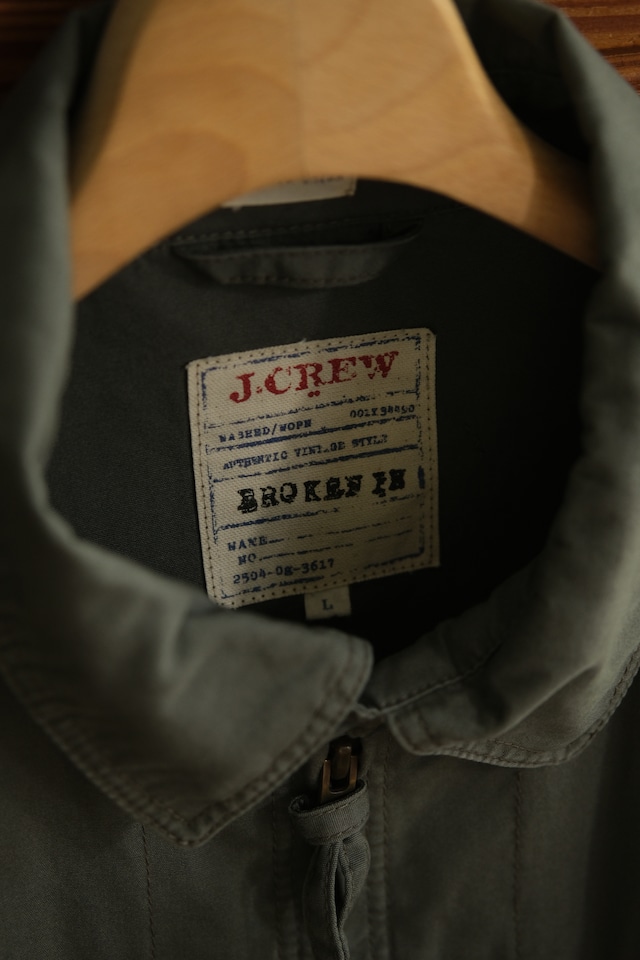 Utah/"J.CREW BROKEN-IN" safari jacket