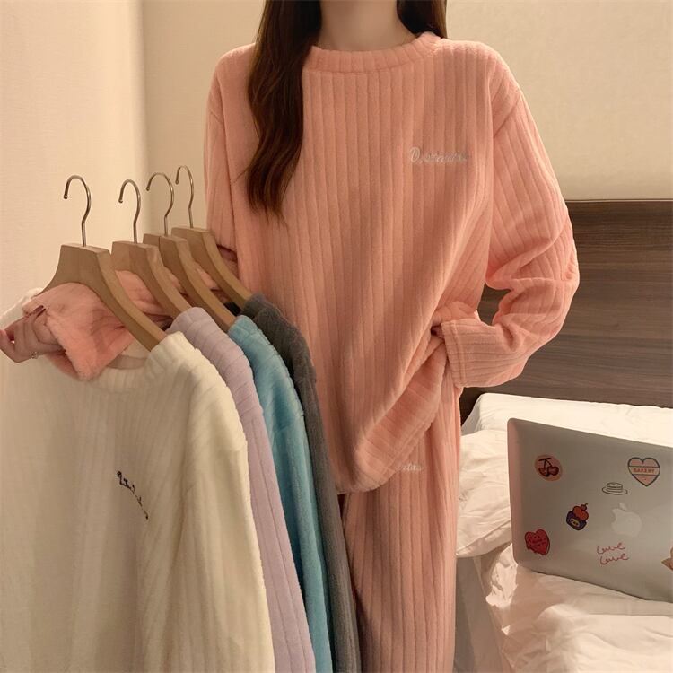 オータムウィンターレディースルーズスタイルコーラル ロング 秋物 冬物 1号婦人94173970602