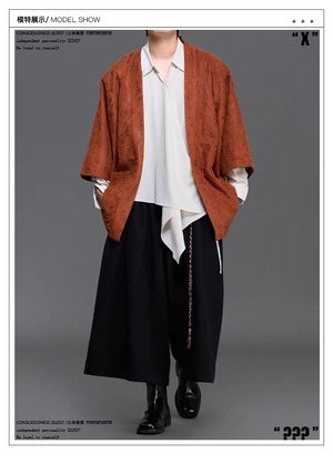 RFDRFD 26AW アシメトリー レイヤード ロングスリーブシャツ