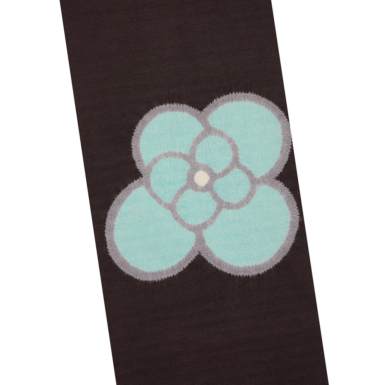 大きなお花の模様 絞り染 開名古屋帯【中古】 | かわの屋