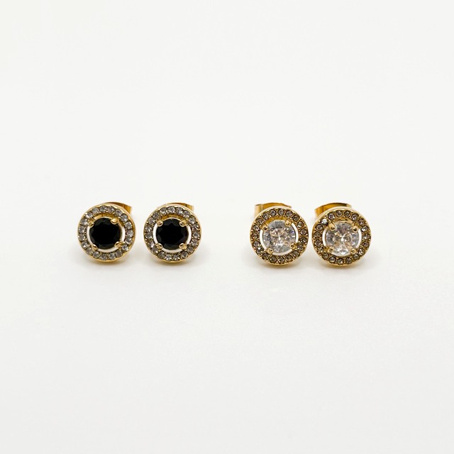 マットウェーブミニピアス