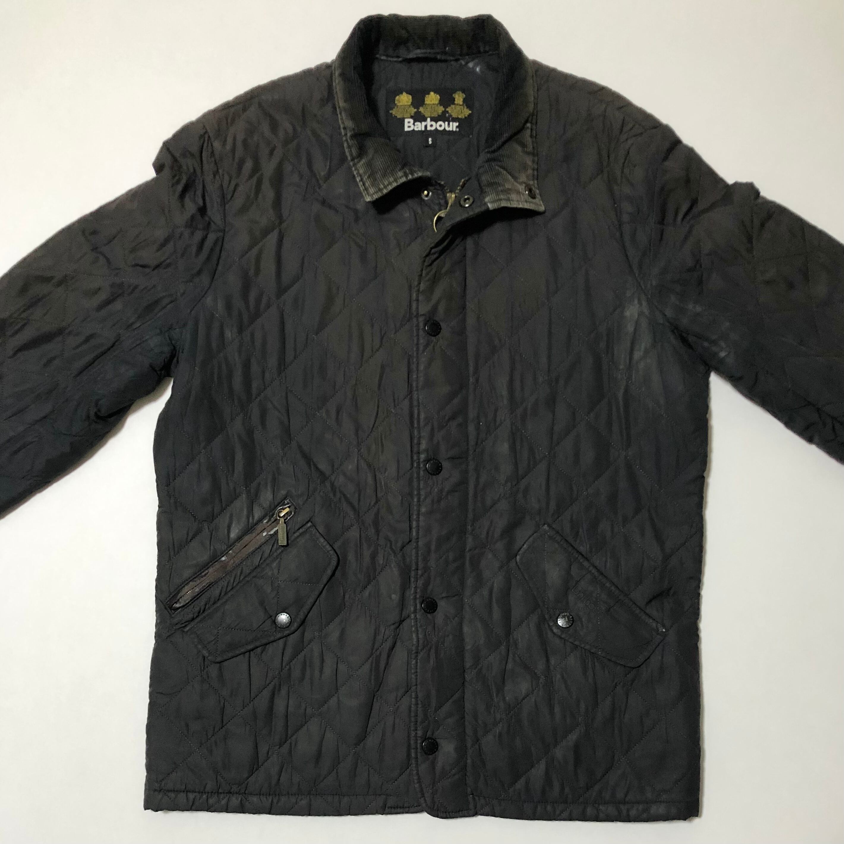 Barbour quilting jacket THROBOX