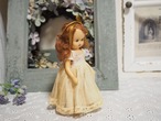 グレーアイ・チェック地ワンピース　「Nancy Ann Story Book Doll」（まつ毛欠けあり） 画像13