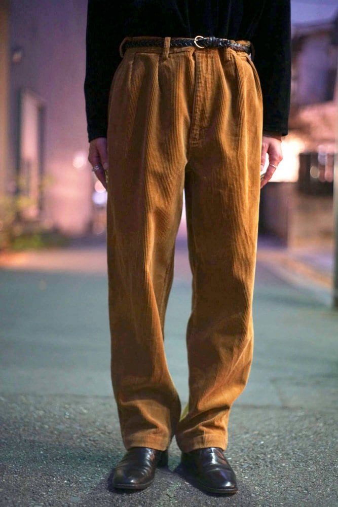 Polo Ralph Lauren [Polo by Ralph Lauren] Corduroy 2 Tuck Trousers